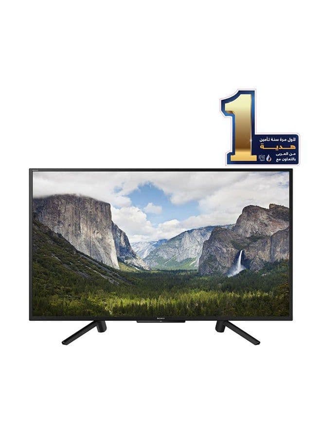 Smart LED TV 50 Inch Full HD With Built-In Receiver, 2 HDMI and 2 USB Inputs KDL-50WF665 Black - WE Offer (100 GB Free for 3 Months) KDL-50WF665 Black
